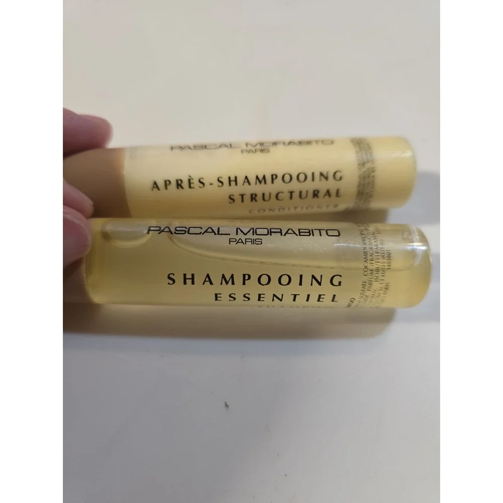 Pascal Morabito Paris Shampoo & Conditioner Travel Size Set Of 2 New Rare HTF